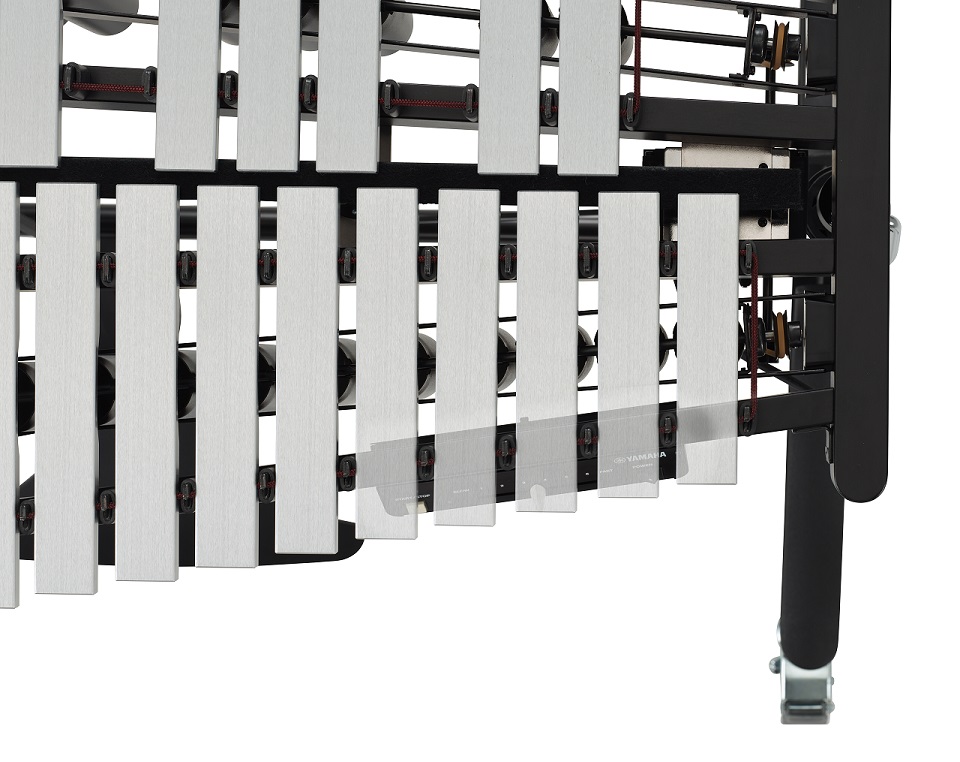 view of vibraphone from above