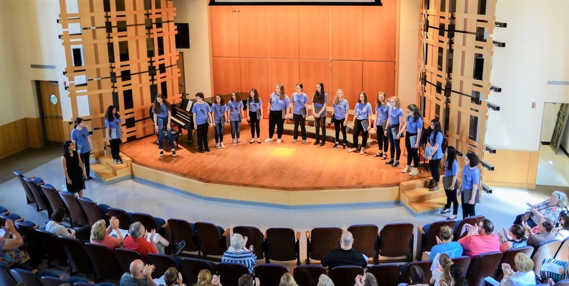 Young Women Composer Camp performance