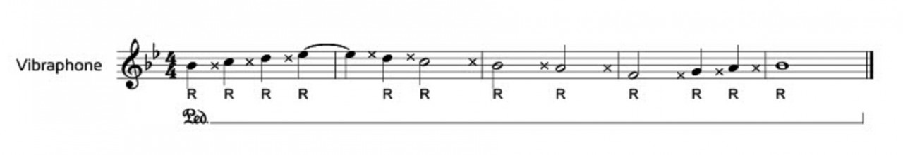 vibraphone dampening example 1