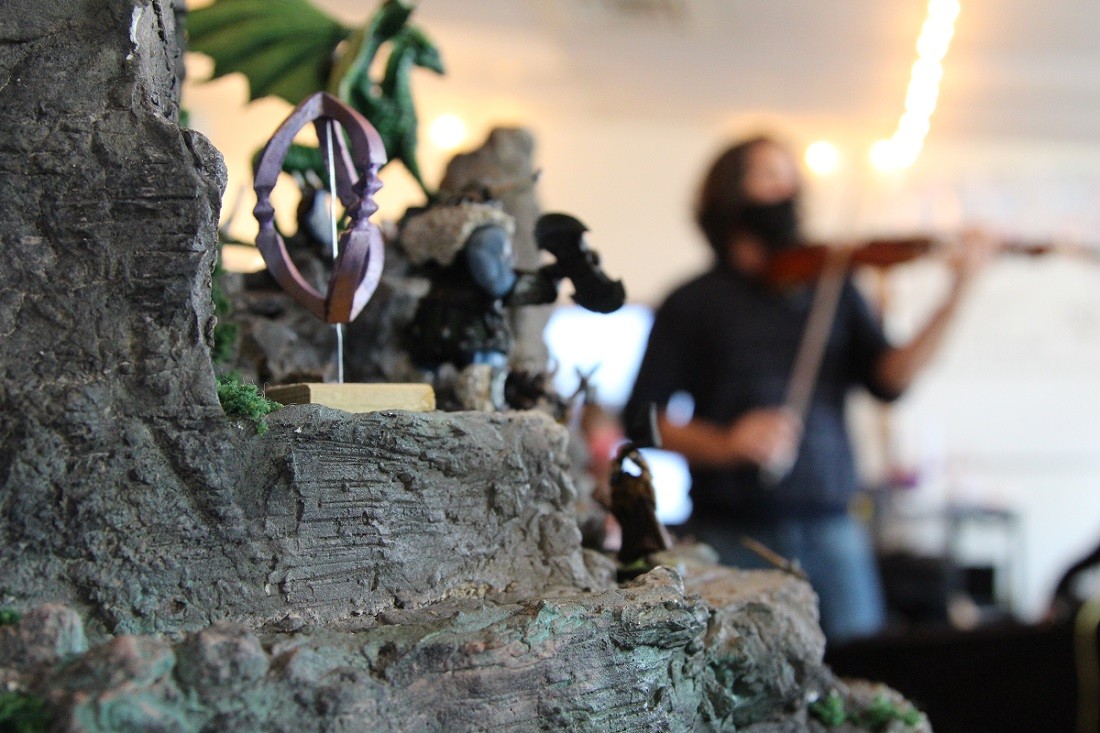 close up of Novice to Ninja RPG set 