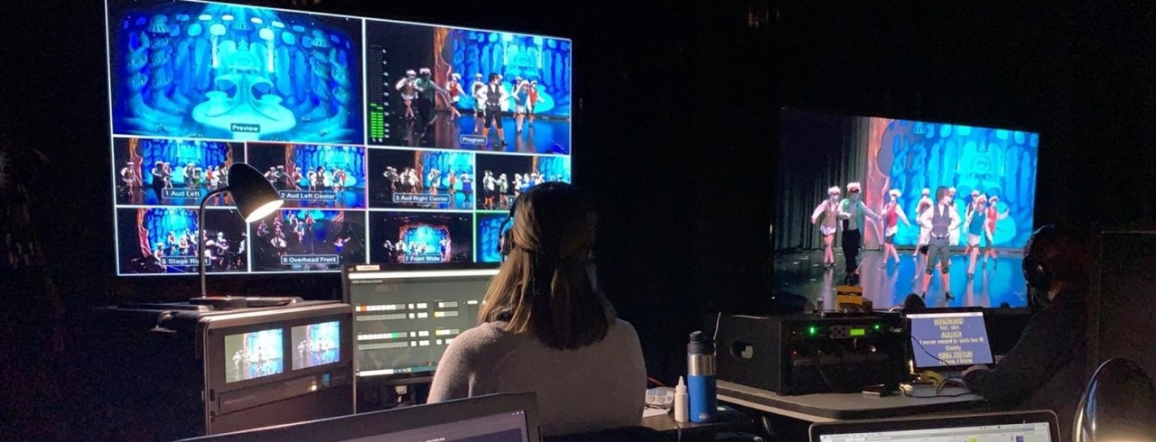 Highland High School show choir tech 