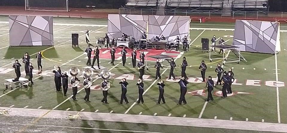 Eisenhower marching band