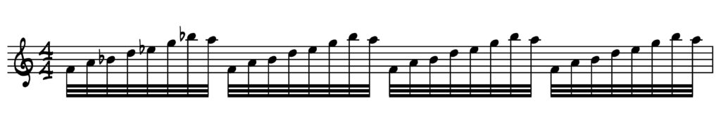 Musical annotation.