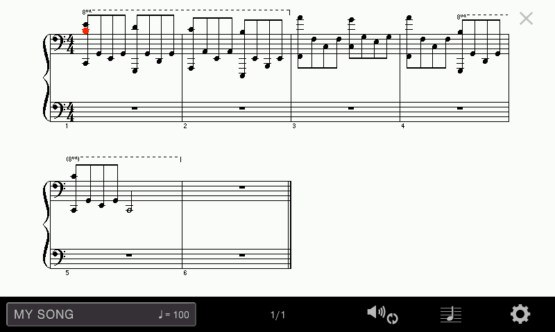 Clavinova screenshot.