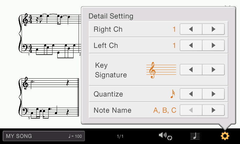 Clavinova screenshot.