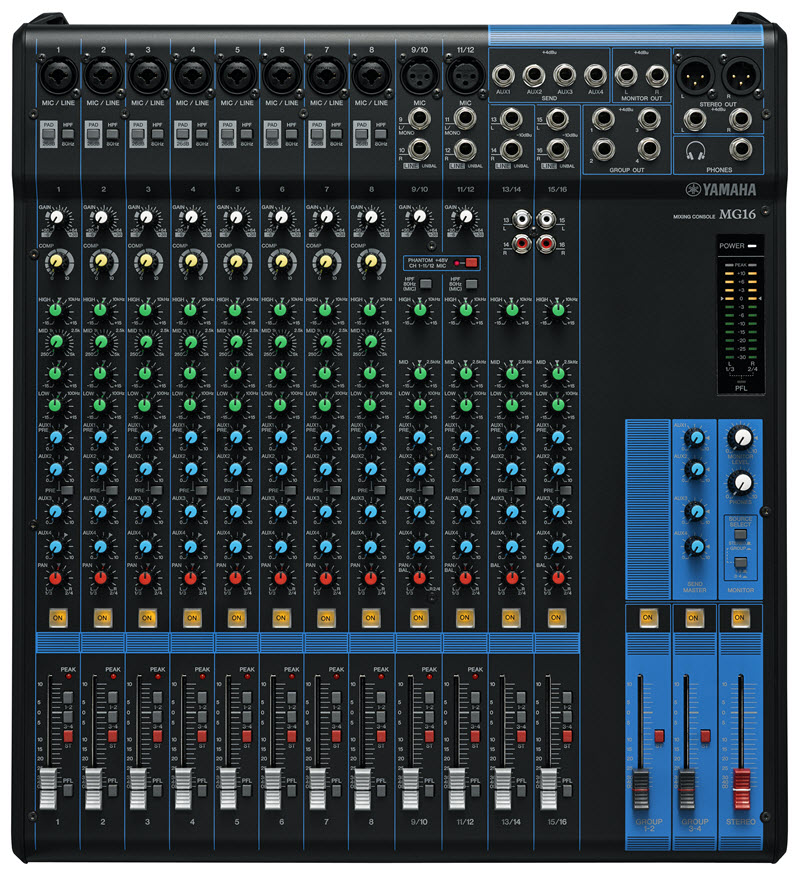 MG16 Mixing board.