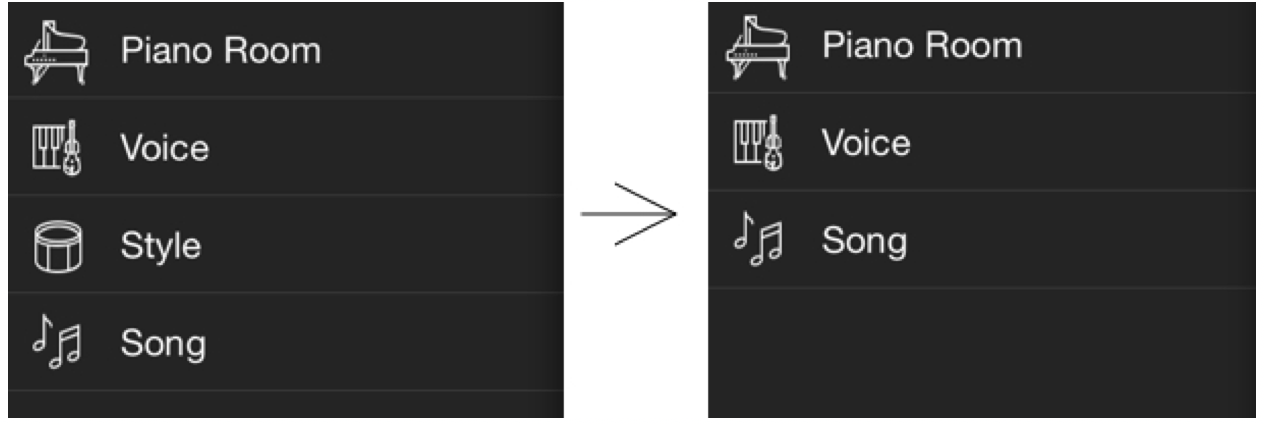 smart-pianist-2 Screenshots of app showing difference.