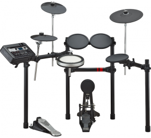 Electronic drum kit.