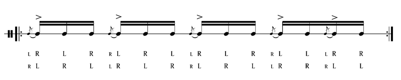 rudiments fig 1 Musical annotation.
