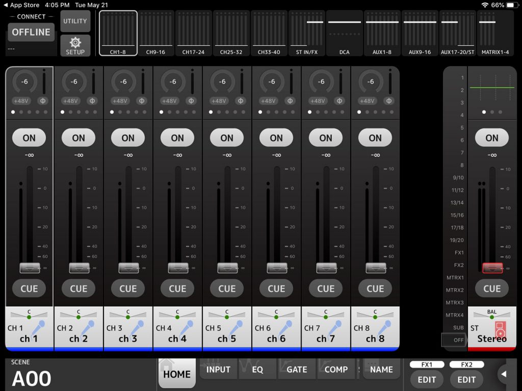 tools remote fig 2 Closeup of panel.