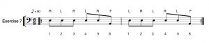 Beginning-drumExercise-7edit Musical annotation.