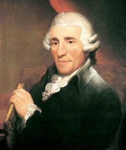 Joseph Haydn Oil painting of Joseph Haydn.