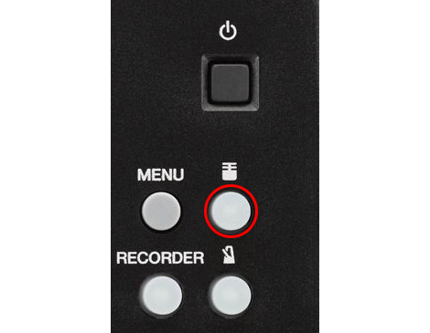 EAD10 microphone button Microphone button on acoustic electronic drum module.