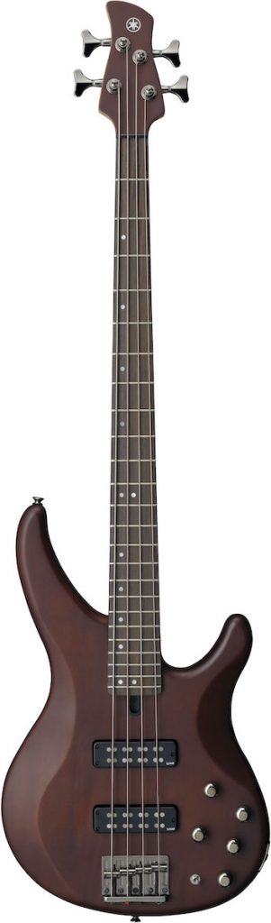TRBX504.jpg 4-string bass guitar with solid mahogany body.