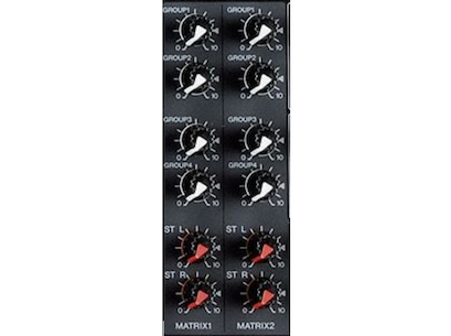 Two built-in matrices on the Yamaha MGP24X and MGP32X mixers.