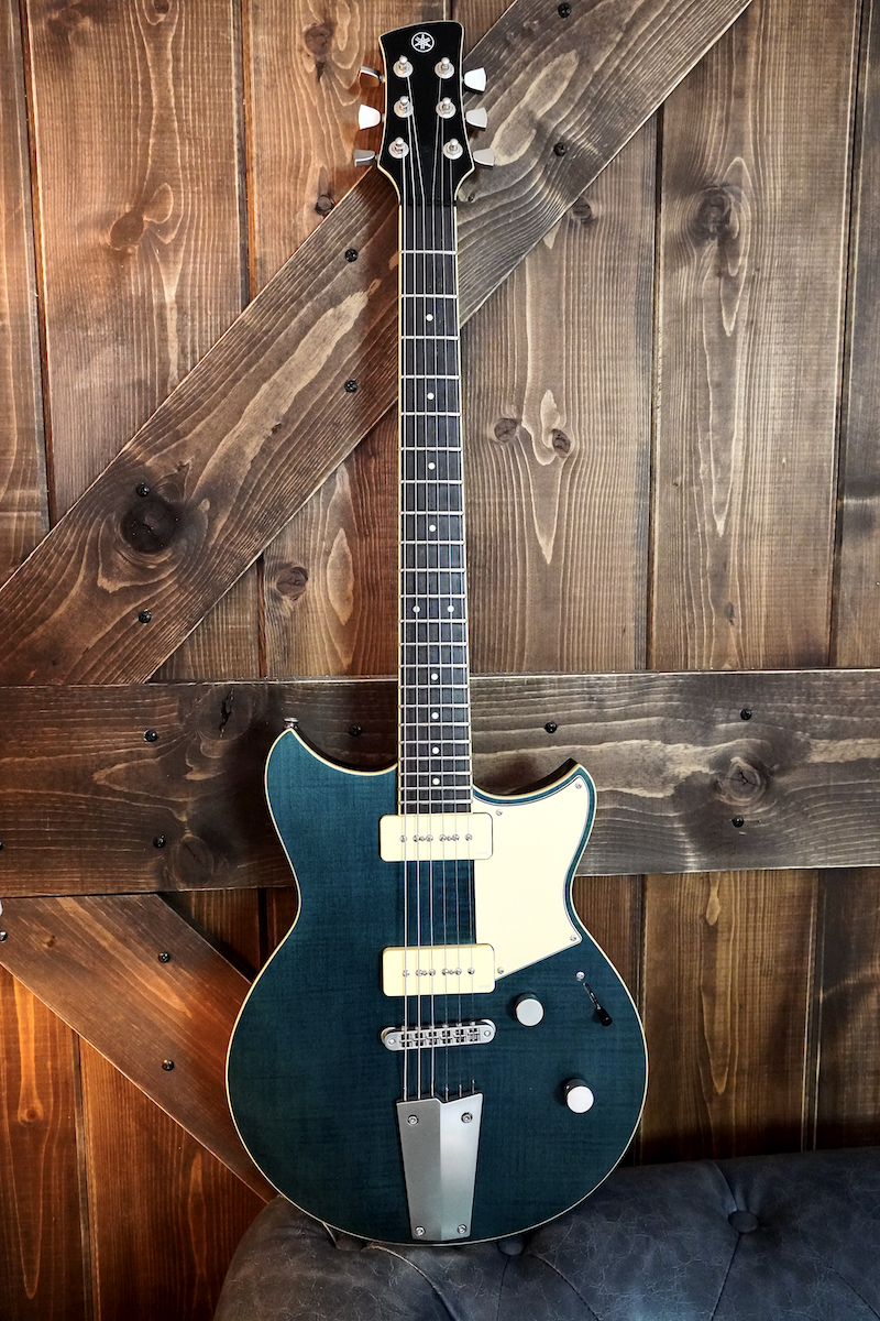 DSC00125 Revstar guitar with jumbo frets and full C-shape neck profiles.