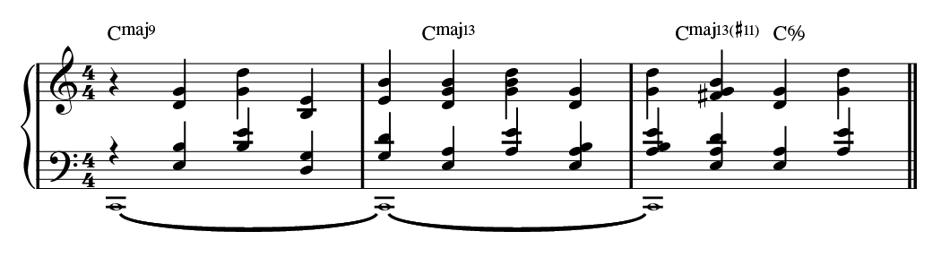 Fig.-1_WRK-13_C-maj-rootless C Major rootless.