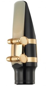Closeup of mouthpiece.