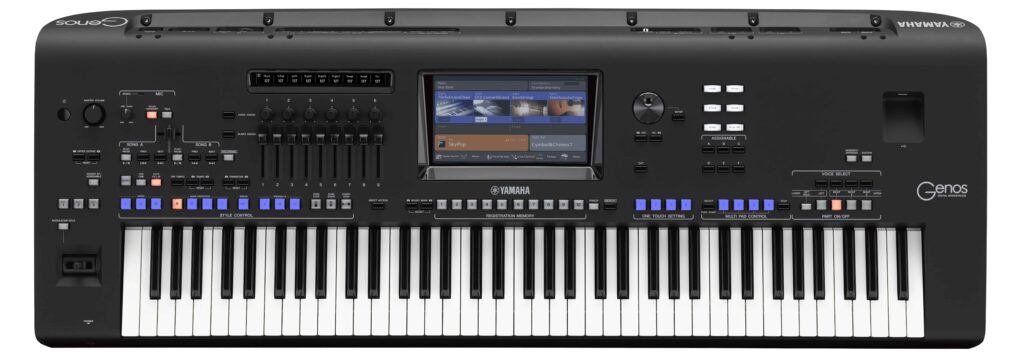 Genos-from-Media-Library-min.jpg A large electronic keyboard instrument.