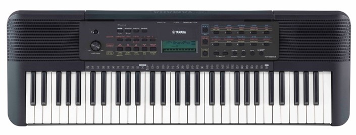 Digial piano keyboard.