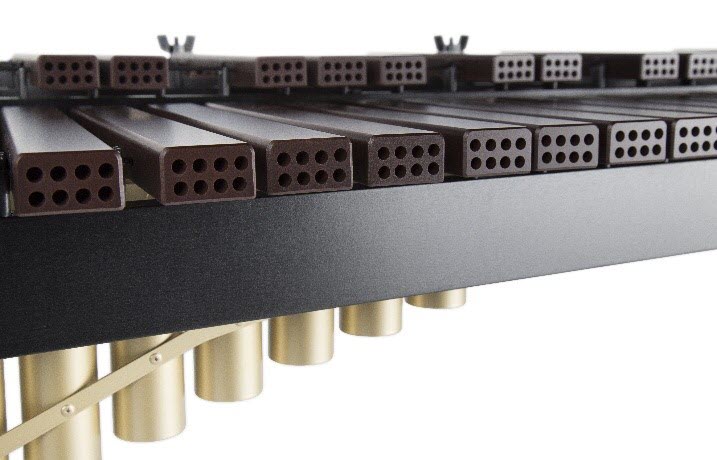 acoustalon-image-A Closeup of a marimba with Acoustalon.