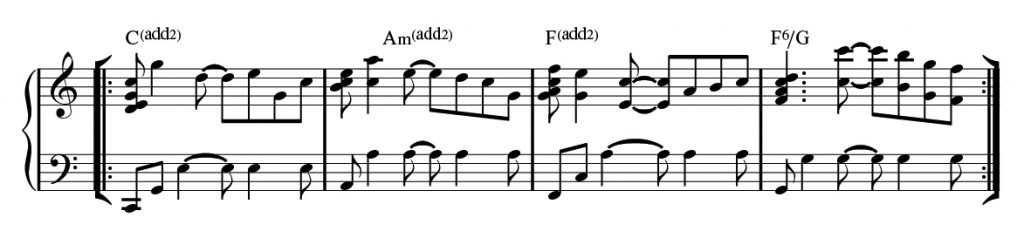 Musical annotation.