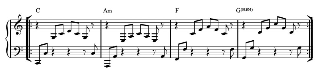 Musical annotation.