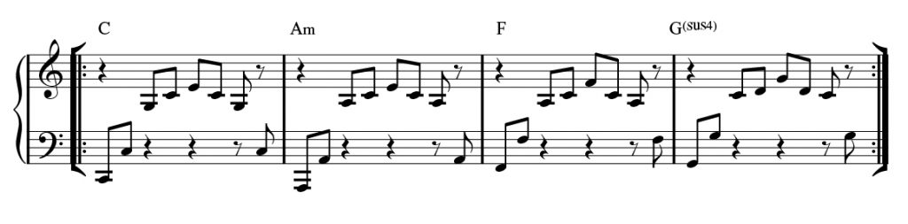 Musical annotation.