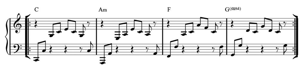 Musical annotation.