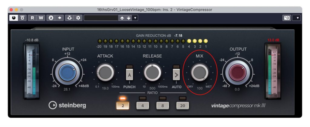 parallel-fig-3 View of front panel with dial indicated.