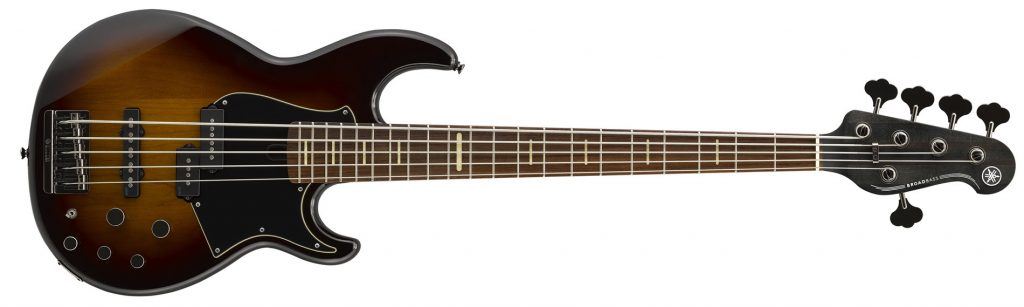 Electric bass guitar.