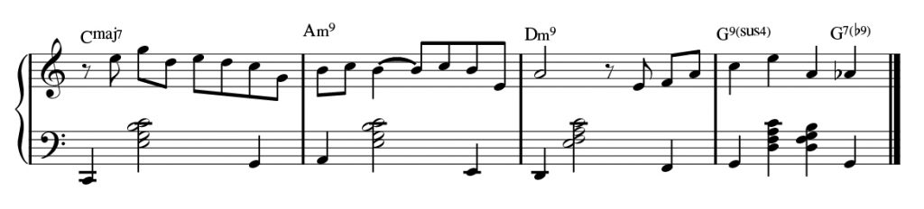 Musical annotation.