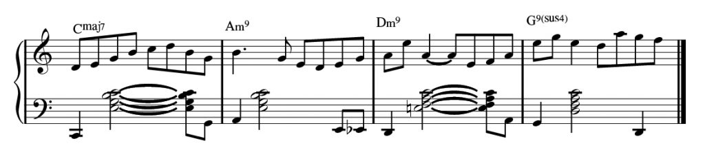 Musical annotation.