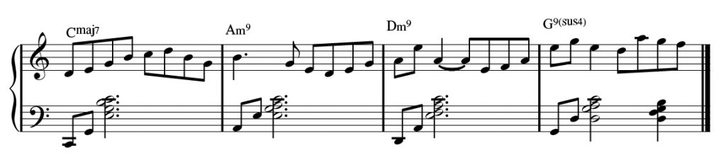 Musical annotation.