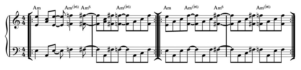 Musical annotation.