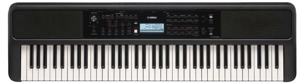 PSR-EW320 from Media Library An electronic keyboard musical instrument.