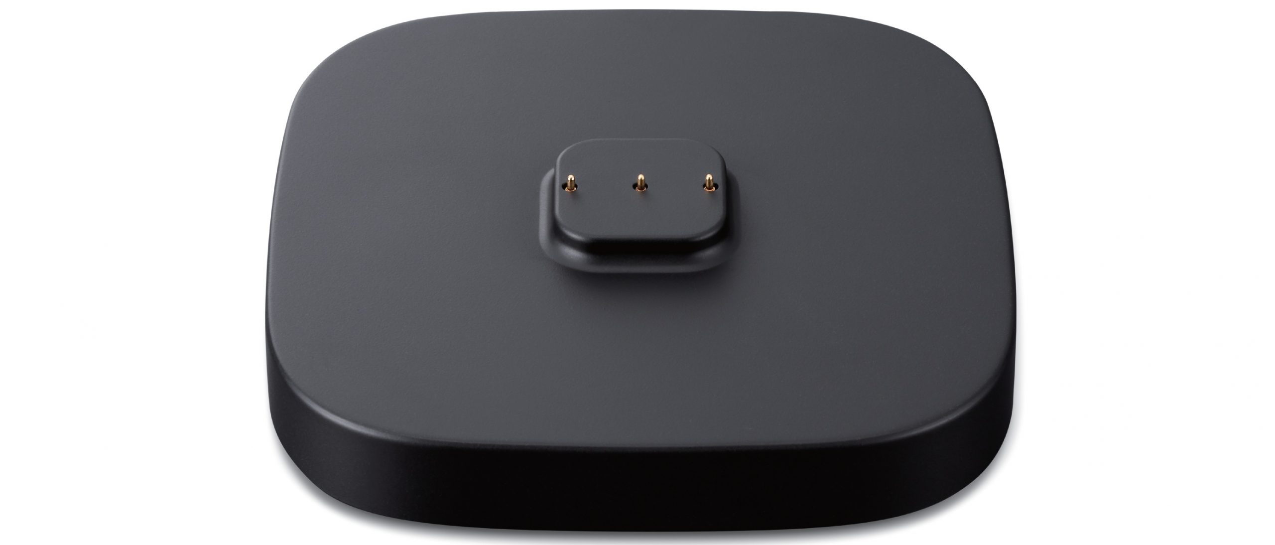 Black charging cradle