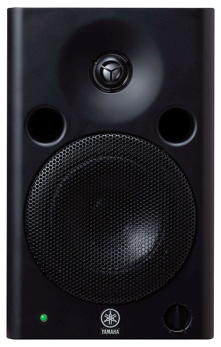 MSP5-STUDIO View of front of speaker with filter cover removed.
