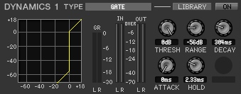 Screenshot of music controls