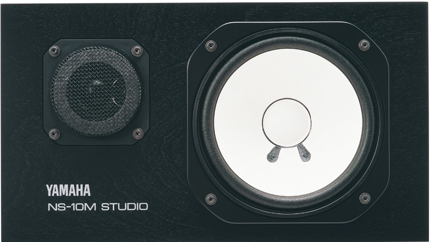 NS-10M Speaker with filter cover removed.