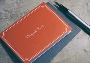 thank you card