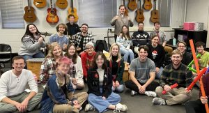 University of Kentucky music education students during final holiday performance