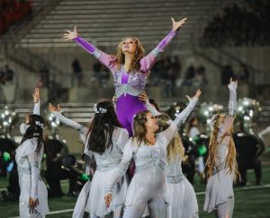 Reagan band performs at the 2022 Texas Marching Classic.