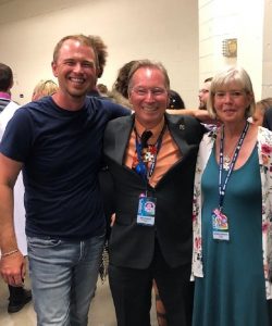 Jarrett Lipman with Fred and Maureen Morrison