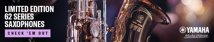 A promotion for Yamaha Limited Edition 62 Series saxophones.