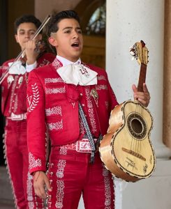 Members of Mariachi Joya from Las Vegas High School