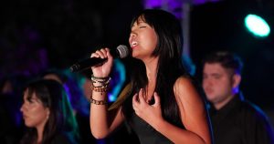 female singer at West Covina High School
