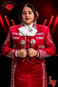 Jennilee, a member of LVHS Mariachi Joya