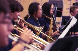 winds section rehearsal