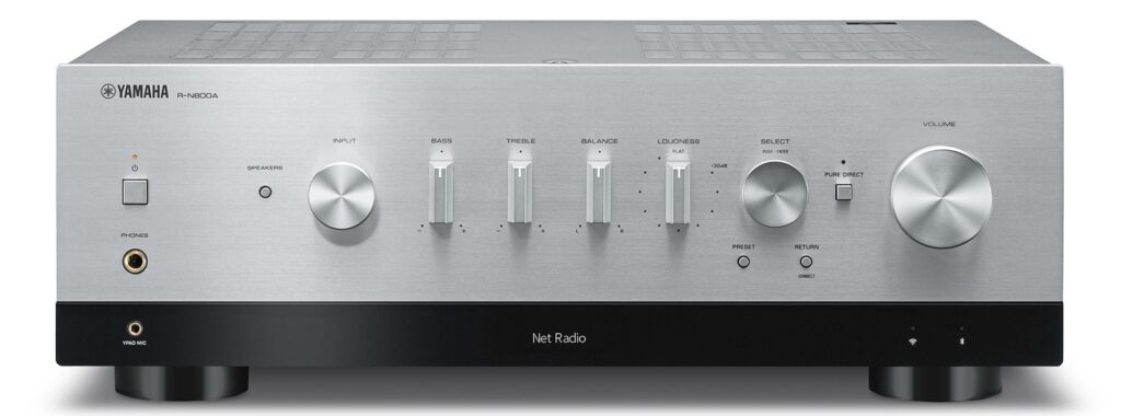R-N800A A Yamaha stereo receiver.